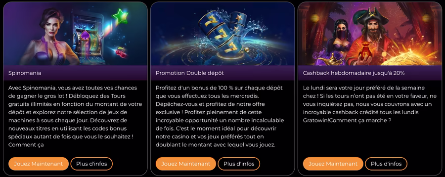 Avis GratoWin France - Présentation casino en ligne et guide complet 2025